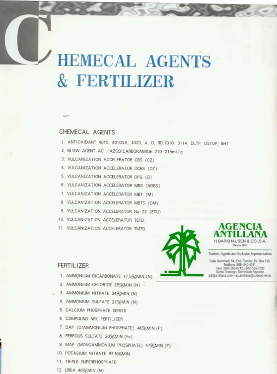 Chemicals & Fertilizers